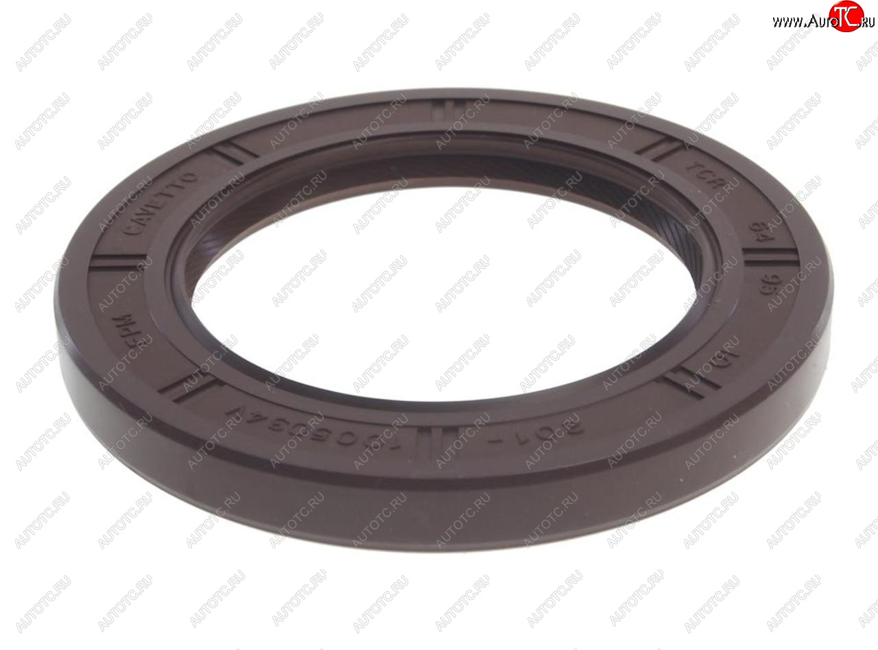 349 р. Сальник коленвала ЯМЗ передний 64х95х10 Viton CAVETTO CAVETTO 201-1005034  с доставкой в г. Кемерово