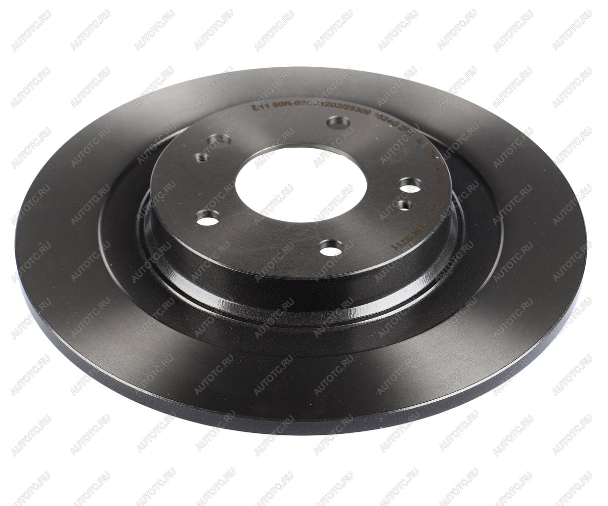 3 699 р. Диск тормозной MITSUBISHI Outlander (12-) задний (1шт.) BREMBO BREMBO 08.n267.11  с доставкой в г. Кемерово