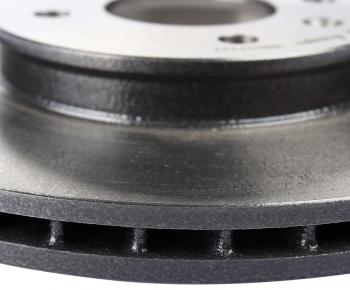 4 949 р. Диск тормозной HYUNDAI Solaris (11-) KIA Rio (11-) передний (1шт.) d=256мм BREMBO BREMBO 09.c171.11  с доставкой в г. Кемерово. Увеличить фотографию 4