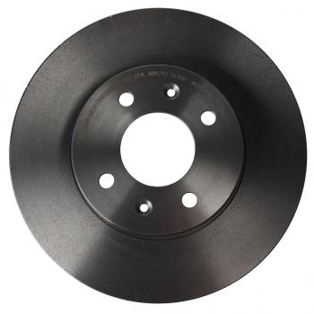 4 949 р. Диск тормозной HYUNDAI Solaris (11-) KIA Rio (11-) передний (1шт.) d=256мм BREMBO BREMBO 09.c171.11  с доставкой в г. Кемерово. Увеличить фотографию 3