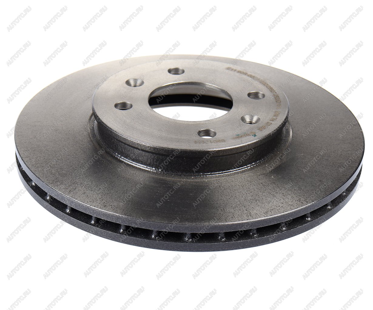 4 949 р. Диск тормозной HYUNDAI Solaris (11-) KIA Rio (11-) передний (1шт.) d=256мм BREMBO BREMBO 09.c171.11  с доставкой в г. Кемерово
