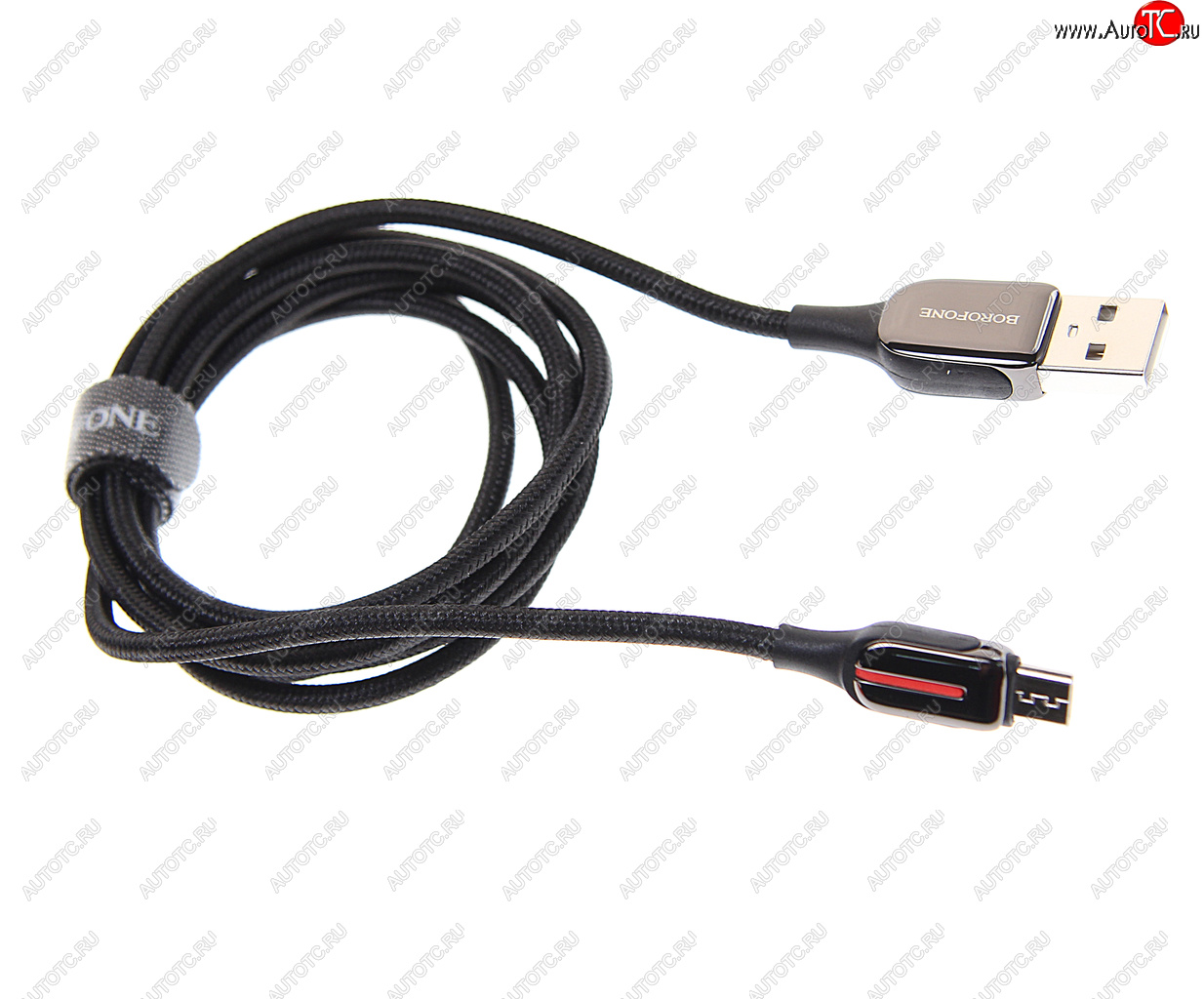 275 р. Кабель micro USB 1.2м черный BOROFONE BOROFONE bu14 black  с доставкой в г. Кемерово