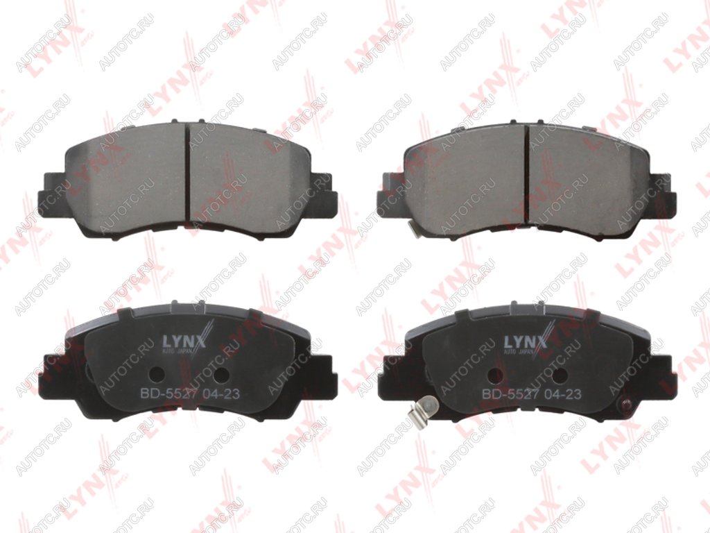 2 049 р. Колодки тормозные передние (4шт.) LYNX Mitsubishi Eclipse Cross GK дорестайлинг (2017-2021)  с доставкой в г. Кемерово