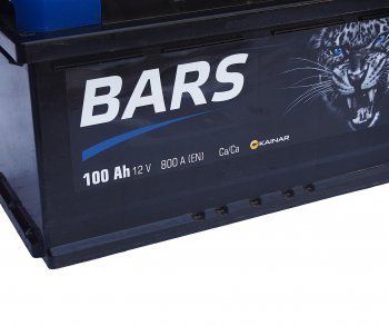 10 649 р. Аккумулятор BARS 100Ач BARS 6ст100(1)  с доставкой в г. Кемерово. Увеличить фотографию 2