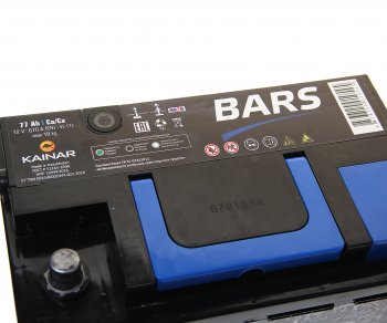 7 899 р. Аккумулятор BARS 77Ач BARS 6ст77(1)  с доставкой в г. Кемерово. Увеличить фотографию 2