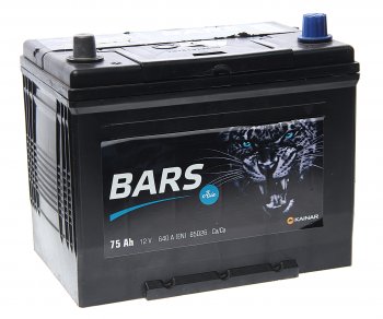 Аккумулятор BARS Asia 75Ач BARS 6ст75(1) 85d26r