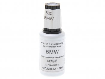 379 р. Краска с кистью 20мл BMW 300 PODKRASKA PODKRASKA 300  с доставкой в г. Кемерово. Увеличить фотографию 1
