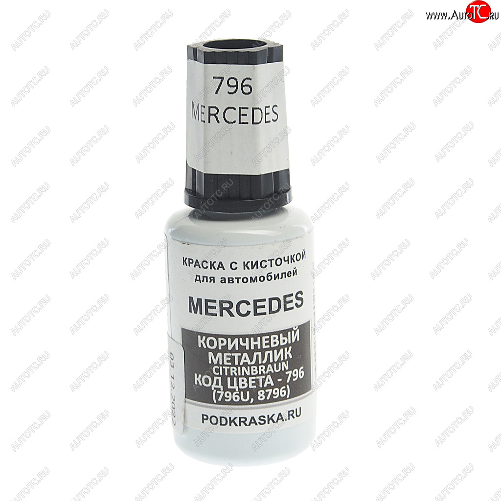 379 р. Краска с кистью 20мл MERCEDES 796 PODKRASKA PODKRASKA 796  с доставкой в г. Кемерово