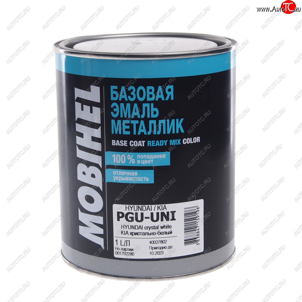 3 699 р. Краска PGU-UNI металлик Helios 1л MOBIHEL MOBIHEL 40027802  с доставкой в г. Кемерово