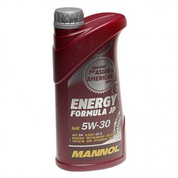 839 р. Масло моторное ENERGY FORMULA JP GF-5 5W30 синт.1л 7914 MANNOL MANNOL 1059  с доставкой в г. Кемерово. Увеличить фотографию 1