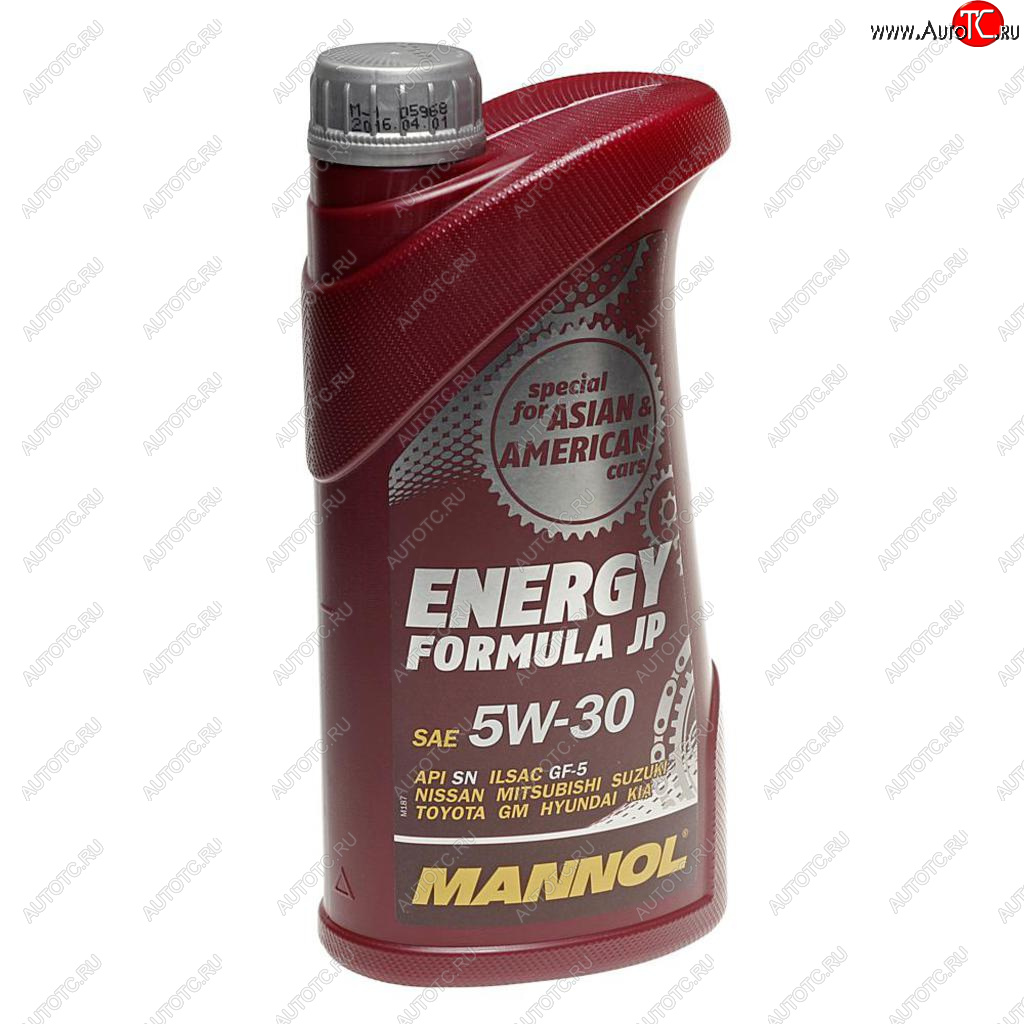 839 р. Масло моторное ENERGY FORMULA JP GF-5 5W30 синт.1л 7914 MANNOL MANNOL 1059  с доставкой в г. Кемерово