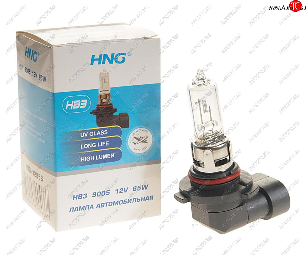 115 р. Лампа 12V HB3 65W P20d Long Life HNG HNG 12956  с доставкой в г. Кемерово