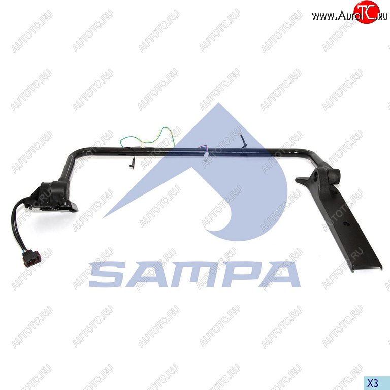 5 499 р. Кронштейн RENAULT VOLVO DAF зеркала левого SAMPA SAMPA 079.414  с доставкой в г. Кемерово