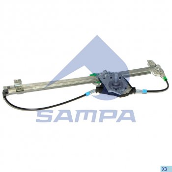 1 329 р. Стеклоподъемник MERCEDES Atego двери передней левой механический SAMPA SAMPA 204.152  с доставкой в г. Кемерово. Увеличить фотографию 1