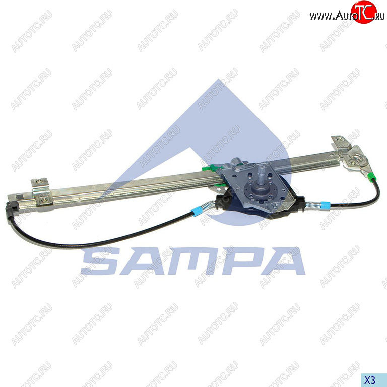 1 329 р. Стеклоподъемник MERCEDES Atego двери передней левой механический SAMPA SAMPA 204.152  с доставкой в г. Кемерово