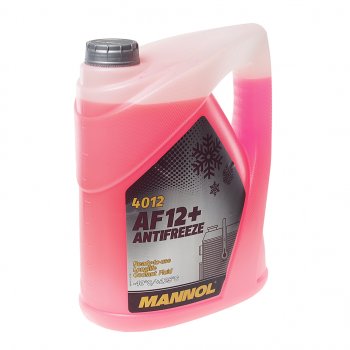 1 489 р. Антифриз красный -40C 5л AF12+ Long Life OAT 4012 MANNOL MANNOL 2039  с доставкой в г. Кемерово. Увеличить фотографию 1