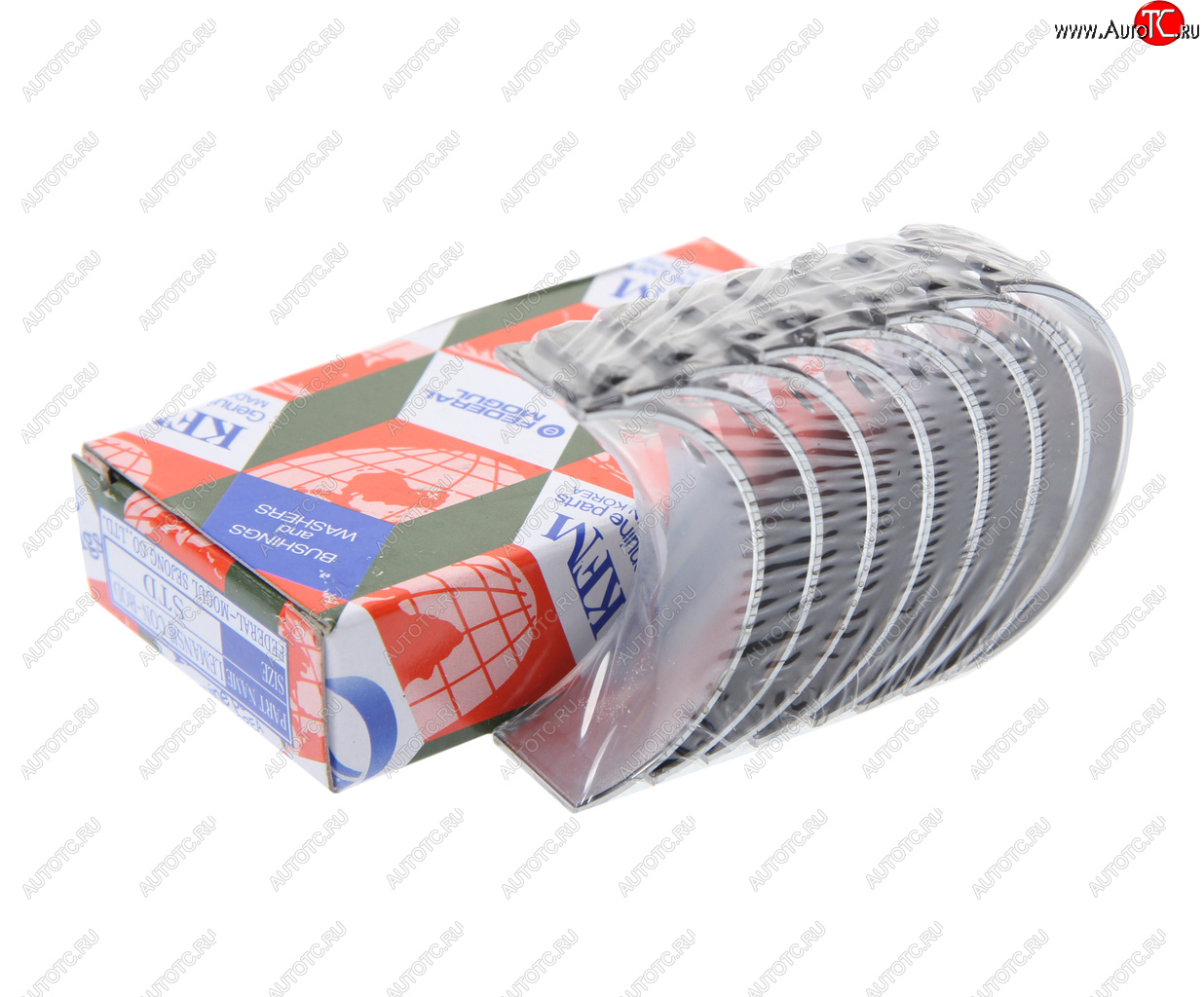 1 079 р. Вкладыши DAEWOO Nexia (95-) шатунные d+0.00 комплект (8шт.) KFM KFM 93742707  с доставкой в г. Кемерово
