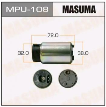2 369 р. Насос топливный TOYOTA Corolla (07-) MASUMA MASUMA mpu108  с доставкой в г. Кемерово. Увеличить фотографию 1