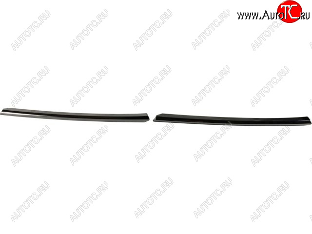 1 149 р. Молдинги решетки радиатора (пр-во Италия) BODYPARTS Renault Fluence рестайлинг (2012-2016) (хром)  с доставкой в г. Кемерово