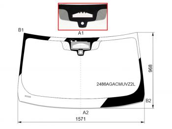 27 999 р. Стекло лобовое (Три камеры Датчик дождя Проекция Молдинг 5D LBK) BMW 6-Series Gran Turismo 20- FUYAO 2486AGACMUVZ2L  с доставкой в г. Кемерово. Увеличить фотографию 1