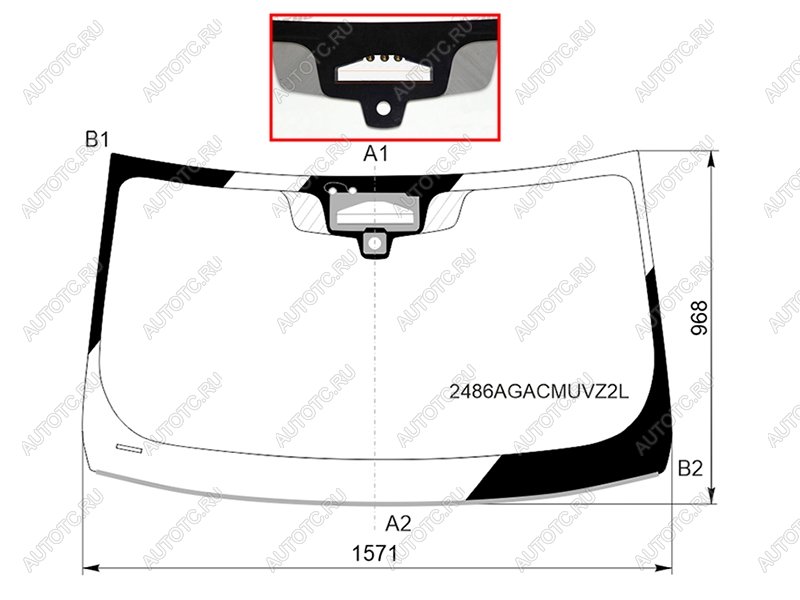 27 999 р. Стекло лобовое (Три камеры Датчик дождя Проекция Молдинг 5D LBK) BMW 6-Series Gran Turismo 20- FUYAO 2486AGACMUVZ2L  с доставкой в г. Кемерово