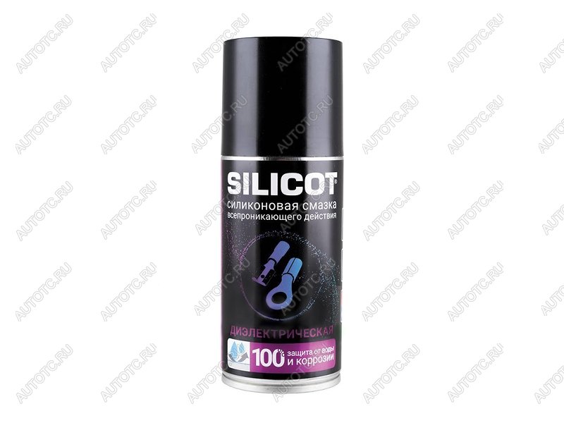 449 р. Смазка диэлектрическая SILICOT SPRAY флакон-аэрозоль 150мл VMPAUTO 2707  с доставкой в г. Кемерово
