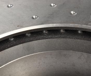 9 599 р. Диск тормозной BMW X3 (F25),X4 (F26) задний (перфорированный) (1шт.) BREMBO BREMBO 09b5691x  с доставкой в г. Кемерово. Увеличить фотографию 5