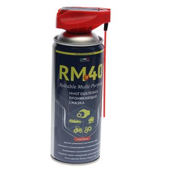 449 р. Смазка универсальная проникающая RM-40 450мл аэрозоль RE MARCO RE MARCO rm-767  с доставкой в г. Кемерово. Увеличить фотографию 1