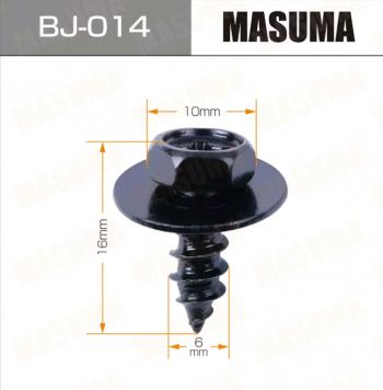 299 р. Саморез 6x16мм набор 10шт. MASUMA MASUMA bj-014  с доставкой в г. Кемерово. Увеличить фотографию 2