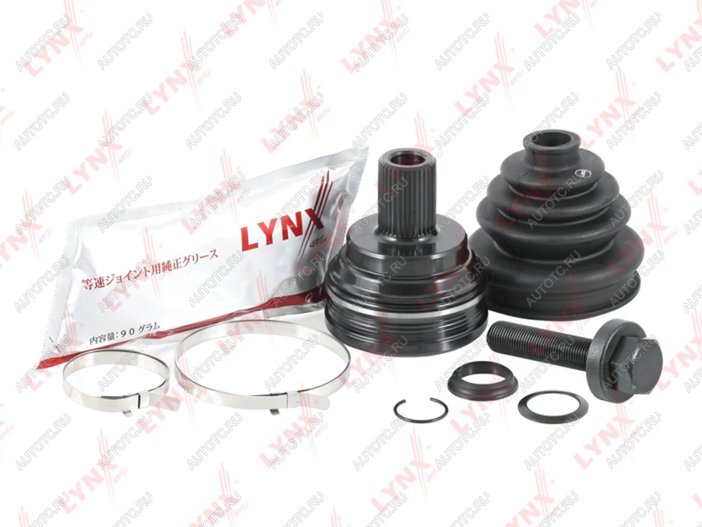 5 399 р. ШРУС наружный VW Passat (06-),Tiguan (08-) AUDI Q3 (12-) SKODA Yeti (10-) комплект LYNX LYNX co8009  с доставкой в г. Кемерово