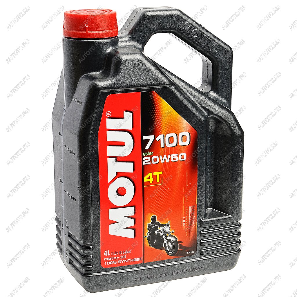 5 299 р. Масло моторное 7100 4T 20W50 синт.4л MOTUL MOTUL 104104  с доставкой в г. Кемерово