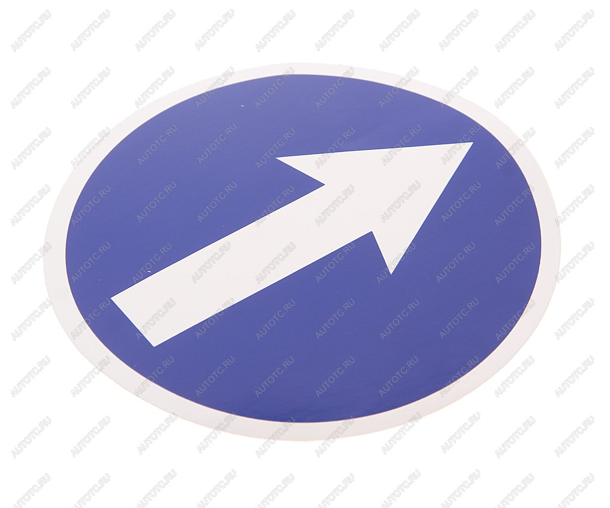56 р. Наклейка-знак виниловая вырезанная Объезд d=15см AUTOSTICKERS AUTOSTICKERS 00382  с доставкой в г. Кемерово