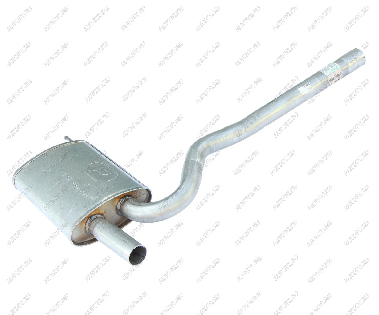 6 199 р. Резонатор AUDI A4 POLMOSTROW POLMOSTROW 0117  с доставкой в г. Кемерово