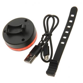 499 р. Фонарь велосипедный задний USB кабель с аккумулятором 3 функции Led RAPIDO RAPIDO qx-w07a  с доставкой в г. Кемерово. Увеличить фотографию 2