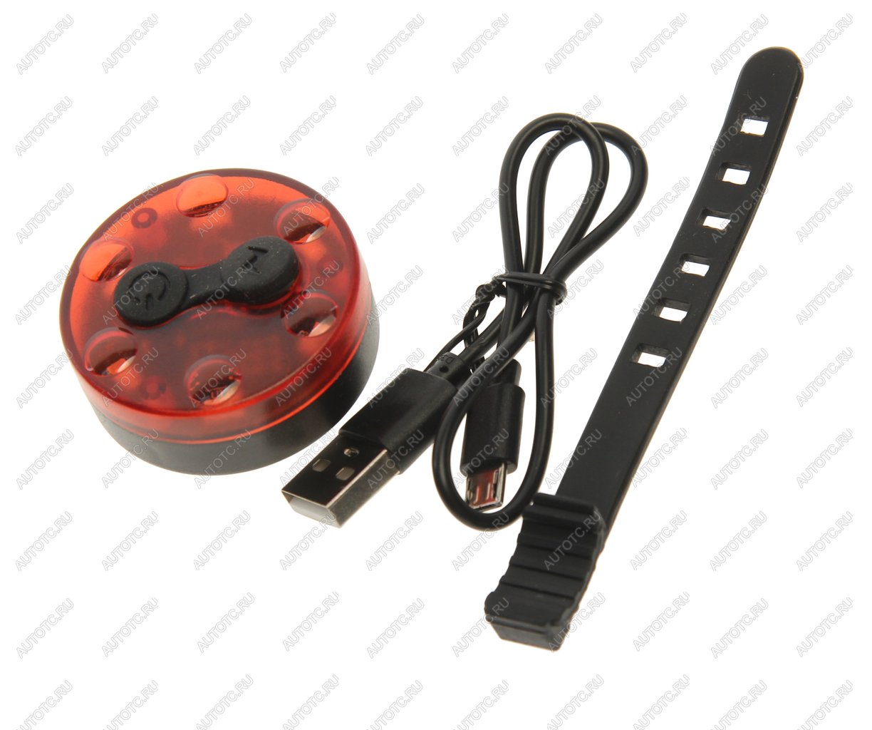 499 р. Фонарь велосипедный задний USB кабель с аккумулятором 3 функции Led RAPIDO RAPIDO qx-w07a  с доставкой в г. Кемерово