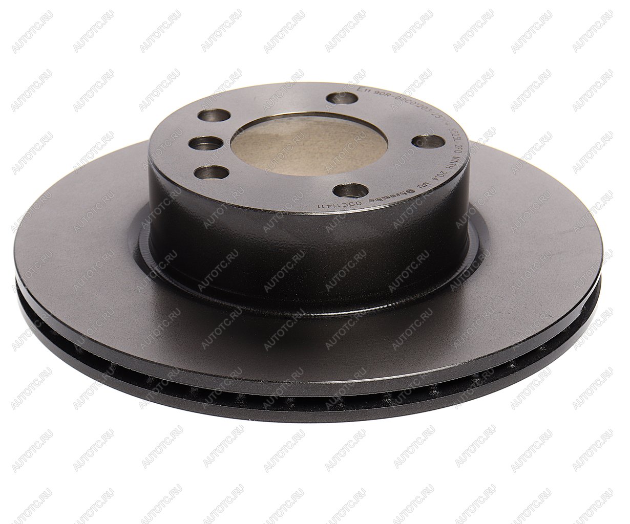 5 999 р. Диск тормозной BMW 3 (F30) передний (1шт.) BREMBO BREMBO 09.c114.11  с доставкой в г. Кемерово