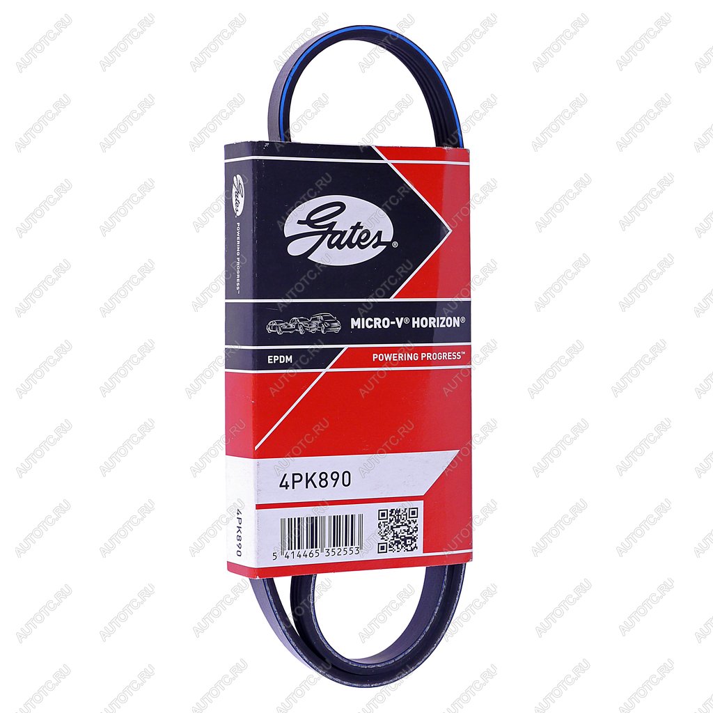 489 р. Ремень приводной поликлиновой 4PK890 GATES GATES 4pk890  с доставкой в г. Кемерово