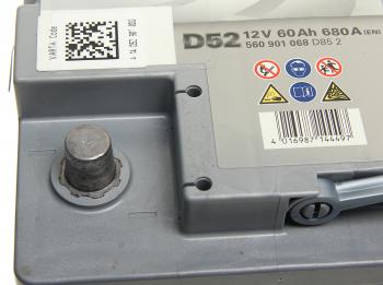 22 999 р. Аккумулятор VARTA Silver Dynamic AGM 60Ач обратная полярность VARTA 6ст60(0) d52 (a8)  с доставкой в г. Кемерово. Увеличить фотографию 2