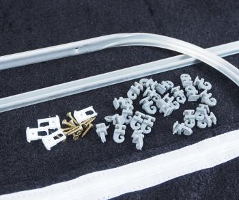 2 459 р. Шторка автомобильная для лобового стекла 160х105см ГАЗель Next барашек черная комплект ВИТА ТРАК ВИТА ТРАК шторка next черн.  с доставкой в г. Кемерово. Увеличить фотографию 2