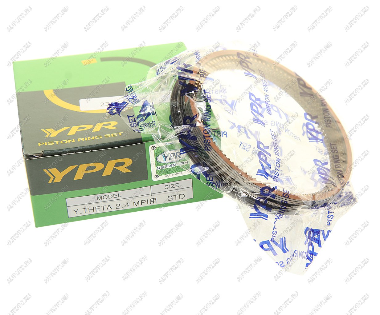 3 499 р. Кольца поршневые HYUNDAI Santa Fe (09-),Starex H-1 (09-),ix35 (10-) (2.4) d+0.00 комплект YPR YPR 23040-2g200  с доставкой в г. Кемерово