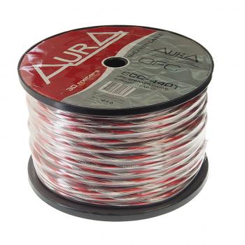 499 р. Кабель акустический 12Ga (2х4мм) 1м AURA AURA scc-440t 50м  с доставкой в г. Кемерово. Увеличить фотографию 1