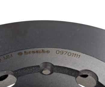 4 399 р. Диск тормозной VW Golf 4,5 AUDI A2,A3 SKODA Fabia,Octavia передний (1шт.) BREMBO BREMBO 09.7011.11  с доставкой в г. Кемерово. Увеличить фотографию 5