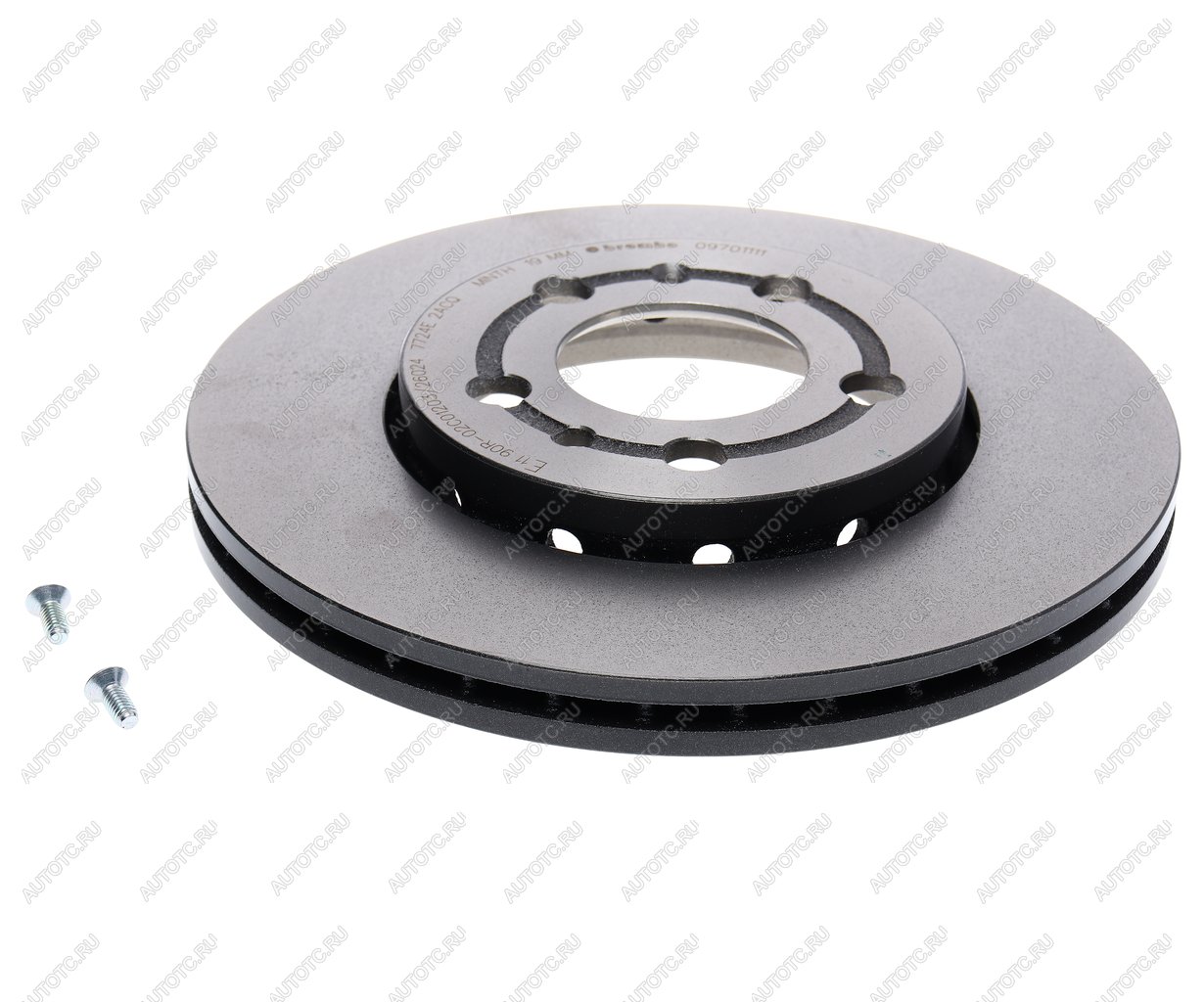 4 399 р. Диск тормозной VW Golf 4,5 AUDI A2,A3 SKODA Fabia,Octavia передний (1шт.) BREMBO BREMBO 09.7011.11  с доставкой в г. Кемерово