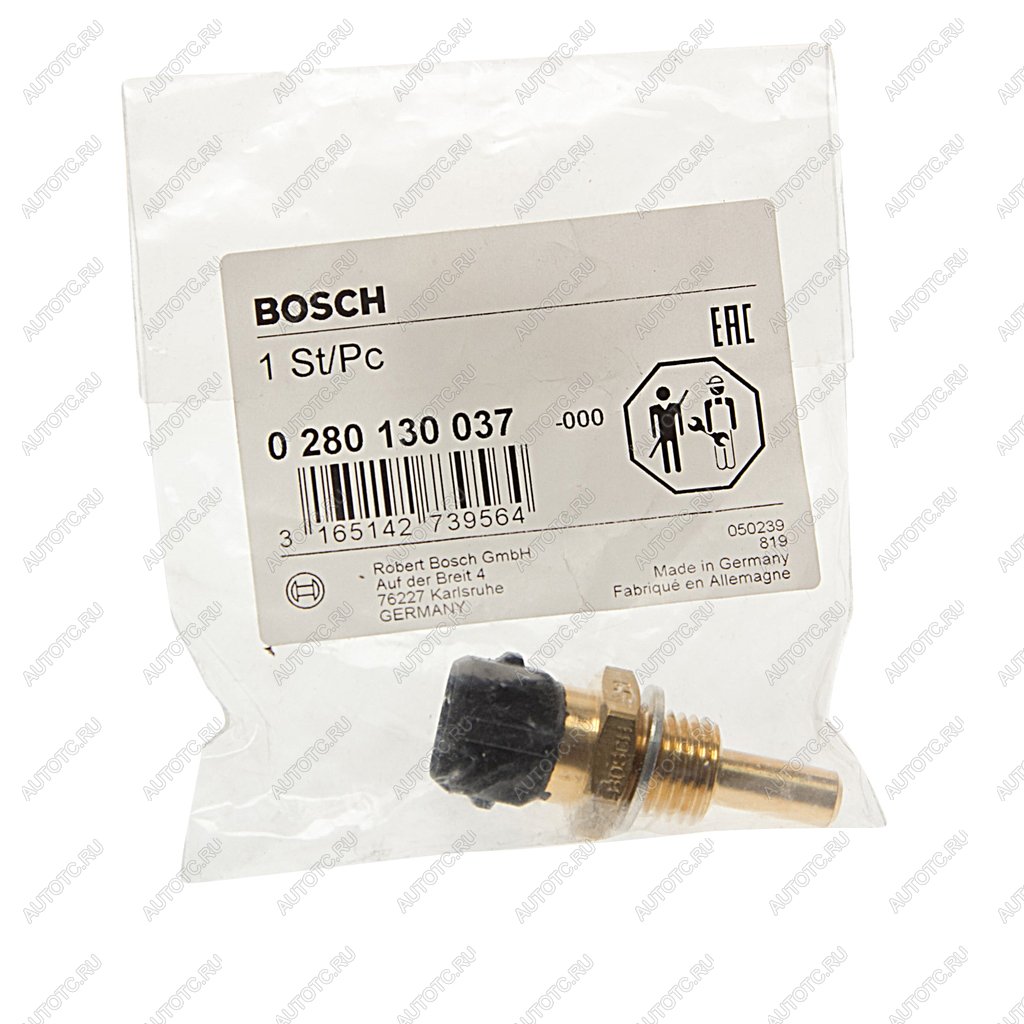 2 099 р. Датчик температуры AUDI 100 охлаждающей жидкости BOSCH BOSCH 0280130037  с доставкой в г. Кемерово