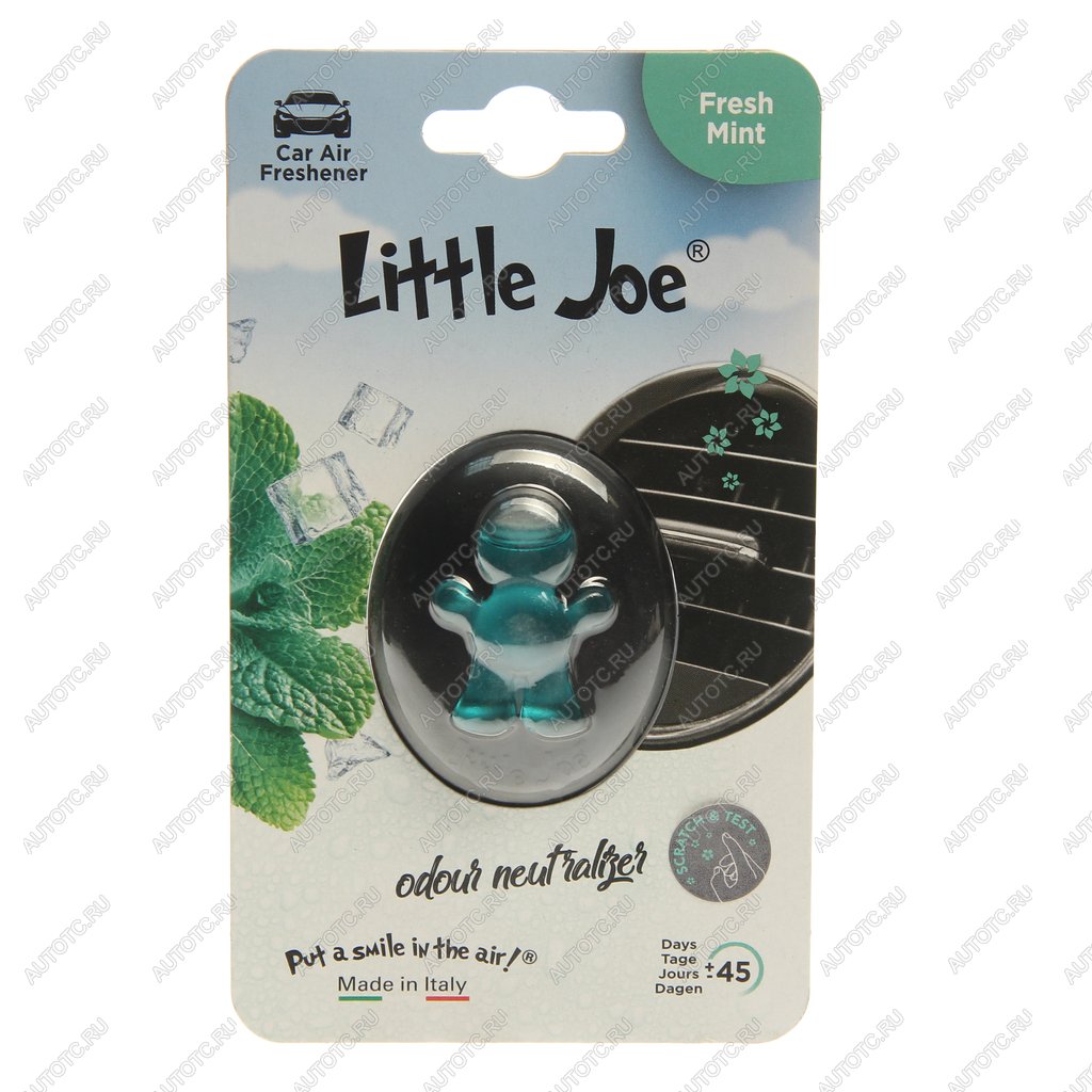 294 р. Ароматизатор на дефлектор мембранный (Мята) Little Joe Membrane DRIVE INT DRIVE INT em0808  с доставкой в г. Кемерово