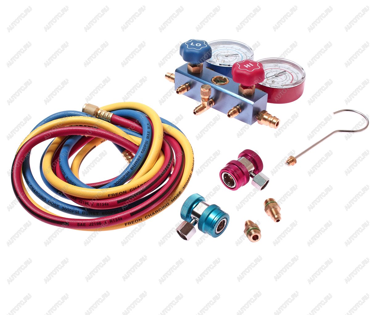 17 899 р. Устройство для заправки автокондиционера R-134a L=150см JTC JTC TOOLS CO., LTD jtc-1105  с доставкой в г. Кемерово