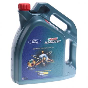 8 299 р. Масло моторное MAGNATEC PROFESSIONAL E FORD 5W20 синт.5л CASTROL CASTROL 15d633  с доставкой в г. Кемерово. Увеличить фотографию 1