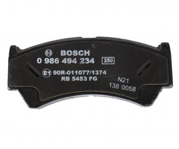 3 099 р. Колодки тормозные передние (4шт.) BOSCH Suzuki Baleno (1999-2002)  с доставкой в г. Кемерово. Увеличить фотографию 2