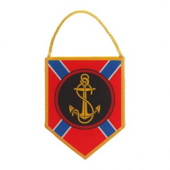 67 р. Вымпел автомобильный 7х10см двусторонний ВОЕННО-МОРСКОЙ ФЛОТ NO NAME вмф  с доставкой в г. Кемерово. Увеличить фотографию 1