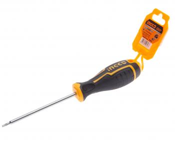 117 р. Отвертка TORX T10х100мм INGCO INGCO hsdst10100  с доставкой в г. Кемерово. Увеличить фотографию 1